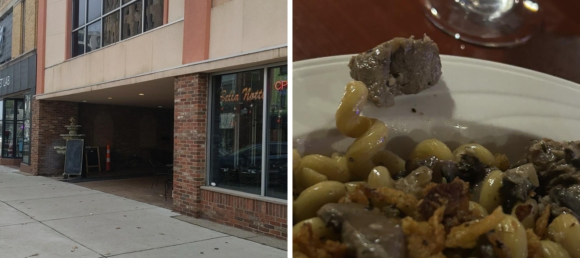 Bella Notte Menu